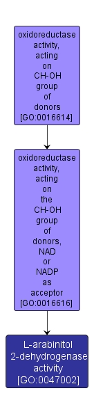 GO:0047002 - L-arabinitol 2-dehydrogenase activity (interactive image map)
