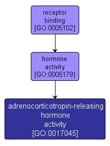GO:0017045 - adrenocorticotropin-releasing hormone activity (interactive image map)