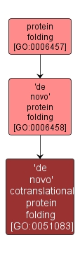 GO:0051083 - 'de novo' cotranslational protein folding (interactive image map)