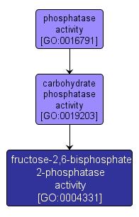 GO:0004331 - fructose-2,6-bisphosphate 2-phosphatase activity (interactive image map)