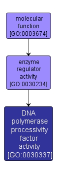 GO:0030337 - DNA polymerase processivity factor activity (interactive image map)