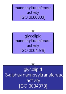 GO:0004378 - glycolipid 3-alpha-mannosyltransferase activity (interactive image map)