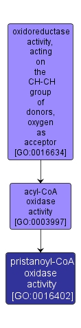 GO:0016402 - pristanoyl-CoA oxidase activity (interactive image map)