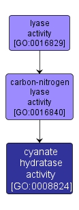 GO:0008824 - cyanate hydratase activity (interactive image map)