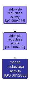 GO:0032866 - xylose reductase activity (interactive image map)