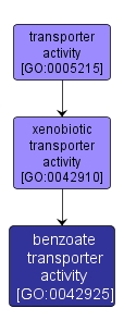 GO:0042925 - benzoate transporter activity (interactive image map)