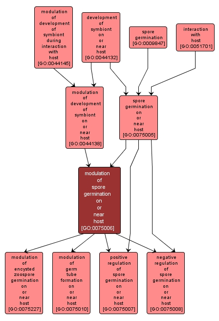 GO:0075006 - modulation of spore germination on or near host (interactive image map)