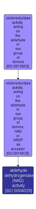 GO:0004029 - aldehyde dehydrogenase (NAD) activity (interactive image map)
