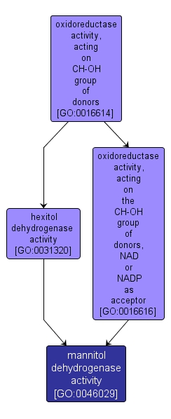 GO:0046029 - mannitol dehydrogenase activity (interactive image map)
