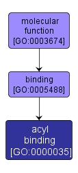 GO:0000035 - acyl binding (interactive image map)