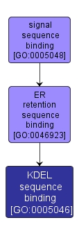 GO:0005046 - KDEL sequence binding (interactive image map)