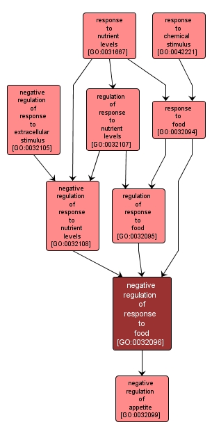 GO:0032096 - negative regulation of response to food (interactive image map)