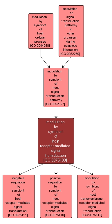 GO:0075109 - modulation by symbiont of host receptor-mediated signal transduction (interactive image map)