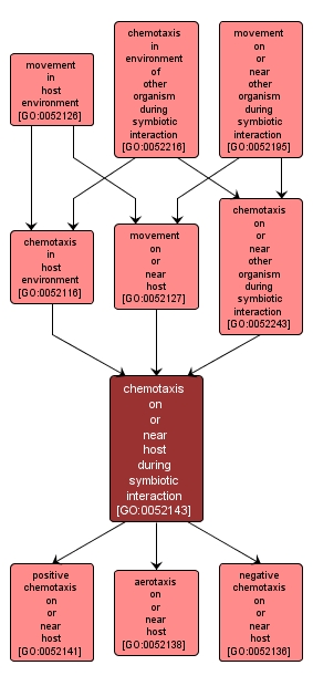 GO:0052143 - chemotaxis on or near host during symbiotic interaction (interactive image map)