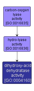GO:0004160 - dihydroxy-acid dehydratase activity (interactive image map)