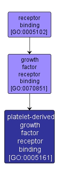 GO:0005161 - platelet-derived growth factor receptor binding (interactive image map)