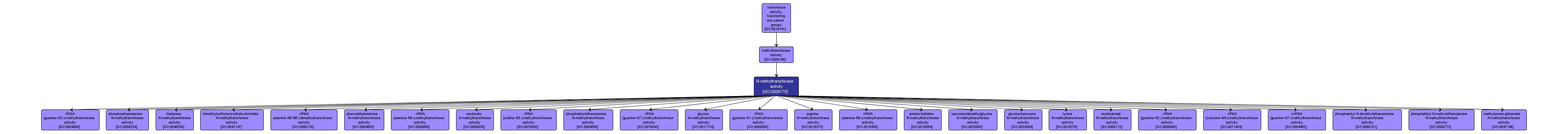 GO:0008170 - N-methyltransferase activity (interactive image map)