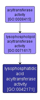 GO:0042171 - lysophosphatidic acid acyltransferase activity (interactive image map)