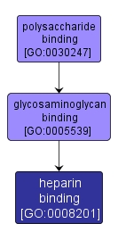 GO:0008201 - heparin binding (interactive image map)