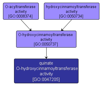 GO:0047205 - quinate O-hydroxycinnamoyltransferase activity (interactive image map)