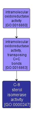 GO:0000247 - C-8 sterol isomerase activity (interactive image map)