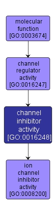 GO:0016248 - channel inhibitor activity (interactive image map)