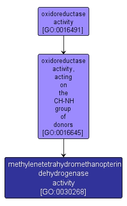 GO:0030268 - methylenetetrahydromethanopterin dehydrogenase activity (interactive image map)