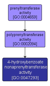 GO:0047293 - 4-hydroxybenzoate nonaprenyltransferase activity (interactive image map)