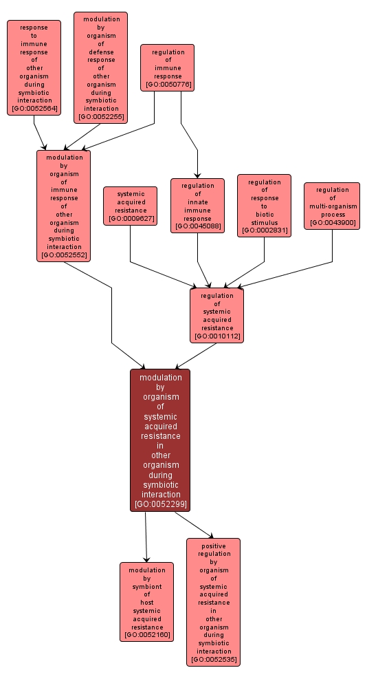 GO:0052299 - modulation by organism of systemic acquired resistance in other organism during symbiotic interaction (interactive image map)