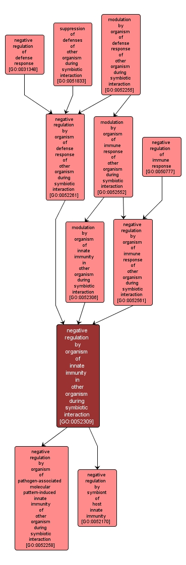 GO:0052309 - negative regulation by organism of innate immunity in other organism during symbiotic interaction (interactive image map)
