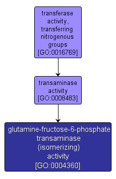 GO:0004360 - glutamine-fructose-6-phosphate transaminase (isomerizing) activity (interactive image map)