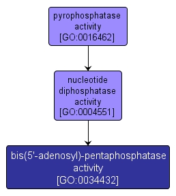 GO:0034432 - bis(5'-adenosyl)-pentaphosphatase activity (interactive image map)
