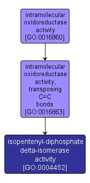 GO:0004452 - isopentenyl-diphosphate delta-isomerase activity (interactive image map)