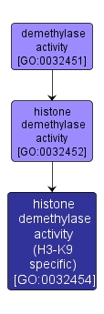 GO:0032454 - histone demethylase activity (H3-K9 specific) (interactive image map)
