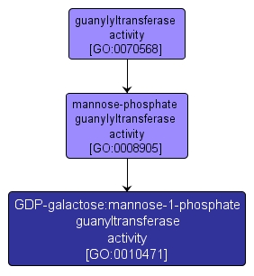 GO:0010471 - GDP-galactose:mannose-1-phosphate guanyltransferase activity (interactive image map)