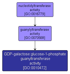 GO:0010472 - GDP-galactose:glucose-1-phosphate guanyltransferase activity (interactive image map)