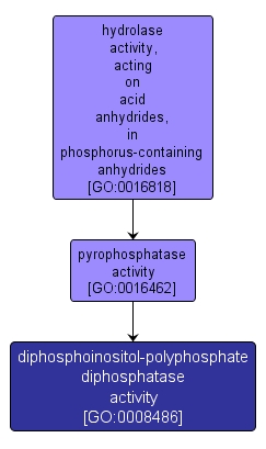 GO:0008486 - diphosphoinositol-polyphosphate diphosphatase activity (interactive image map)