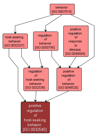 GO:0032540 - positive regulation of host-seeking behavior (interactive image map)