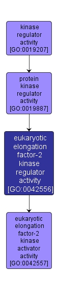 GO:0042556 - eukaryotic elongation factor-2 kinase regulator activity (interactive image map)