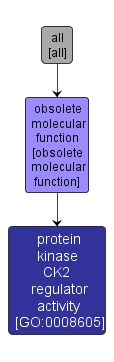 GO:0008605 - protein kinase CK2 regulator activity (interactive image map)