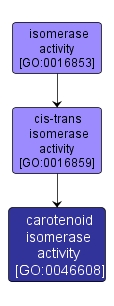 GO:0046608 - carotenoid isomerase activity (interactive image map)