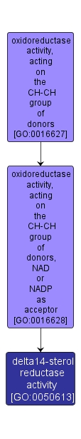 GO:0050613 - delta14-sterol reductase activity (interactive image map)