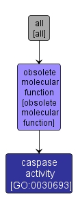 GO:0030693 - caspase activity (interactive image map)