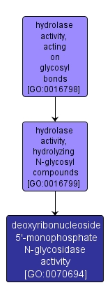 GO:0070694 - deoxyribonucleoside 5'-monophosphate N-glycosidase activity (interactive image map)