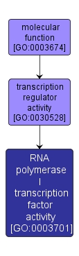 GO:0003701 - RNA polymerase I transcription factor activity (interactive image map)