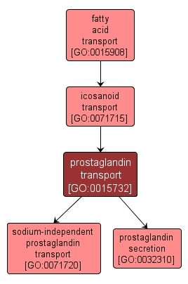 GO:0015732 - prostaglandin transport (interactive image map)