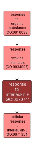 GO:0070741 - response to interleukin-6 (interactive image map)