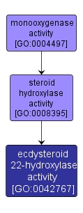 GO:0042767 - ecdysteroid 22-hydroxylase activity (interactive image map)