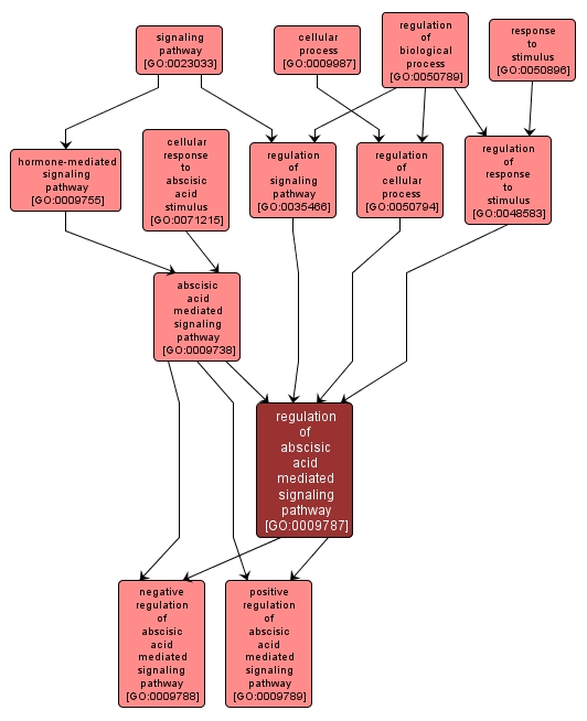 GO:0009787 - regulation of abscisic acid mediated signaling pathway (interactive image map)