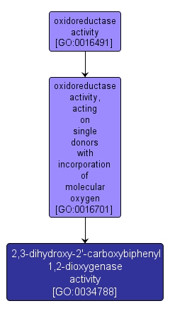 GO:0034788 - 2,3-dihydroxy-2'-carboxybiphenyl 1,2-dioxygenase activity (interactive image map)